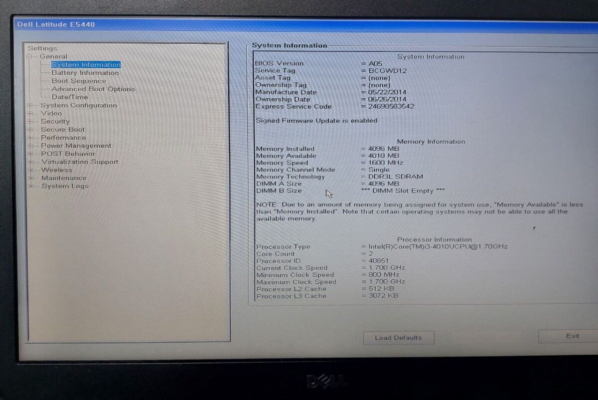 ⁦Dell Latitude 5440+ - i3⁩ - الصورة ⁦8⁩