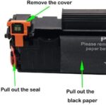 خرطوشة حبر متوافقة مع طابعة اتش بي - 85A - الصورة 2