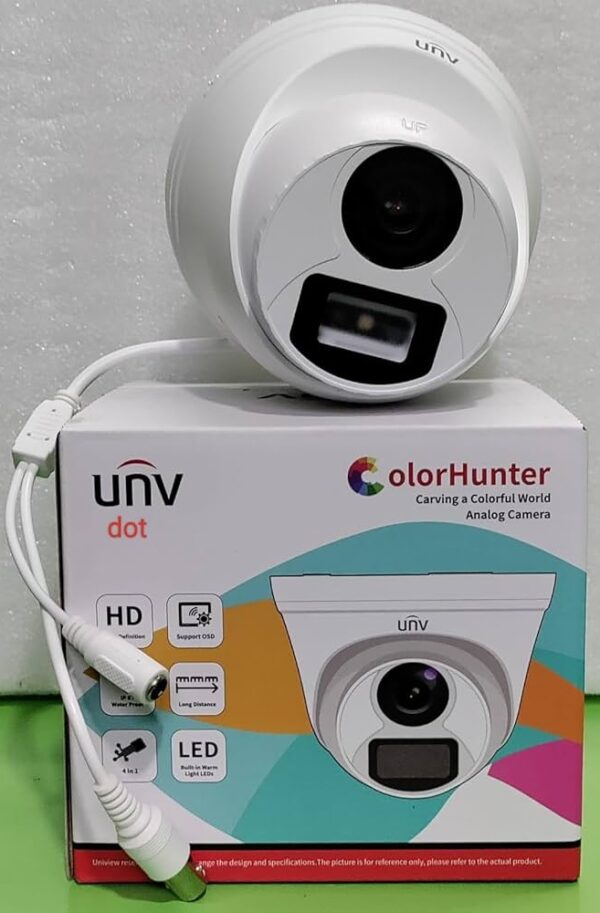 كاميرات مراقبه داخلية الوان ليل نهار  من شركة UNV - قوه 2 ميجا الوان