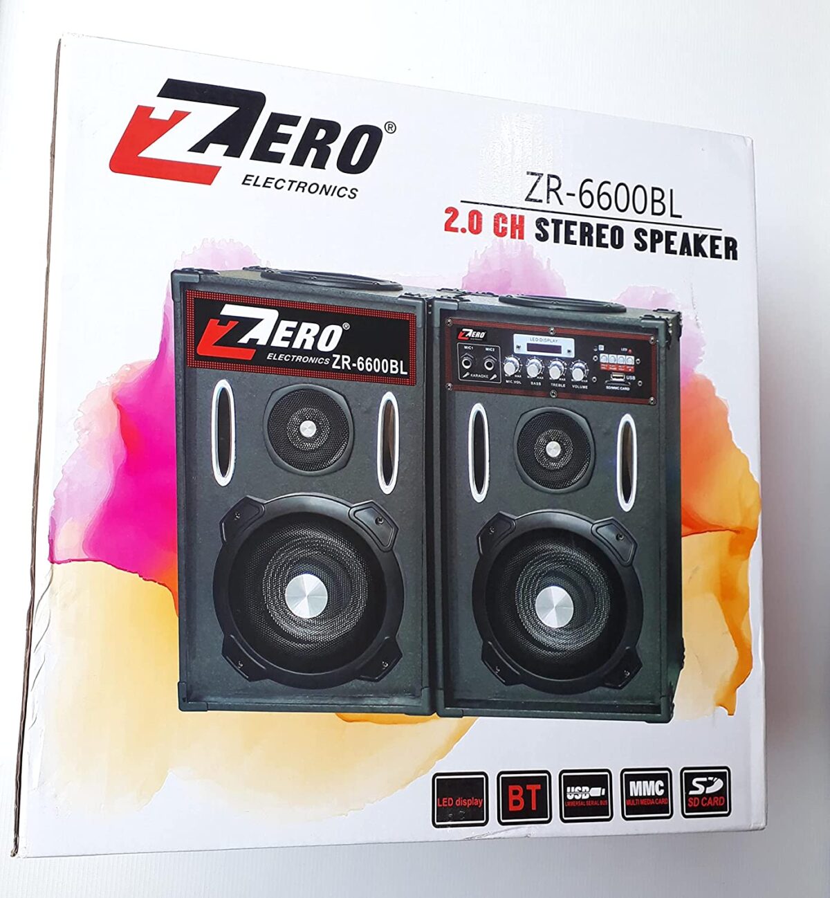 81ruUltfB5S._AC_SL1500_ 6 inch ZR-6600 Bluetooth Speaker - الصورة 1