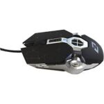 ⁦ماوس العاب زيرو ZR-2000 زيرو 3200 نقطة في البوصة المربعة، 7 ازرار - اسود⁩ - الصورة ⁦2⁩