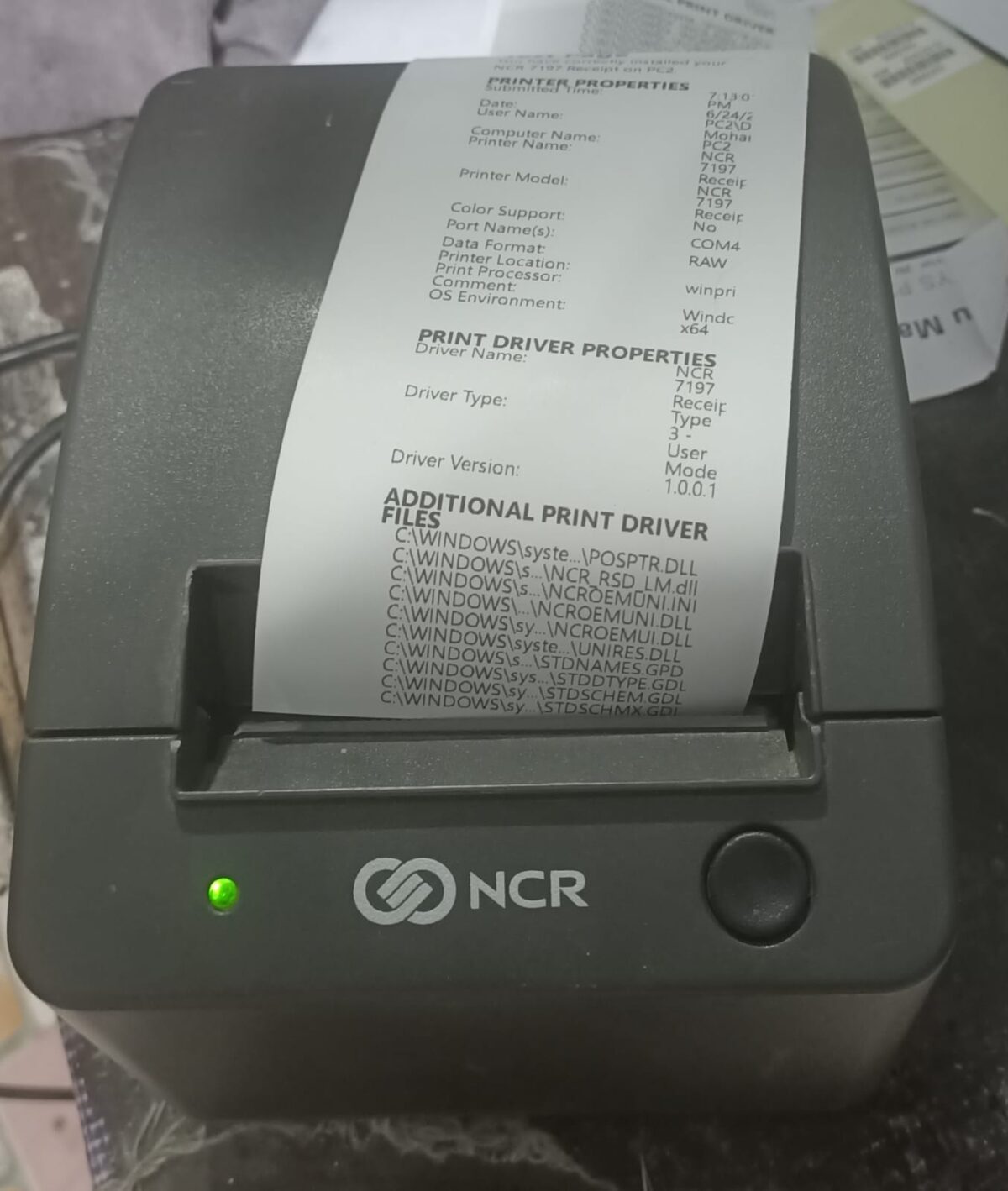 ⁦printer cacher طابعه فواتير استيراد⁩ - الصورة ⁦1⁩