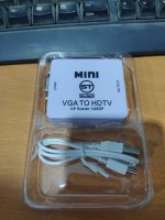 ⁦شاحن VGA صغير الي HDMI، وصلة محول VGA2HDMI 1080 بيكسل بصوت للاب توب والكمبيوتر لجهاز عرض تليفزيون عالي الدقة HD⁩ - الصورة ⁦3⁩