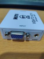 ⁦شاحن VGA صغير الي HDMI، وصلة محول VGA2HDMI 1080 بيكسل بصوت للاب توب والكمبيوتر لجهاز عرض تليفزيون عالي الدقة HD⁩ - الصورة ⁦5⁩