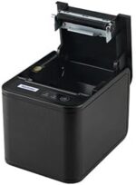 ⁦طابعة فواتير حرارية Xp XP-80T - عرض 80 ملم سرعة الطباعة 200 ملم (التوصيل: USB+LAN)⁩ - الصورة ⁦3⁩