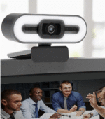 ⁦كاميرا ويب FHD 1080P   - فيديو 1080P  - USB بدون مشغل - ميكروفون لتقليل الضوضاء للكمبيوتر⁩ - الصورة ⁦2⁩