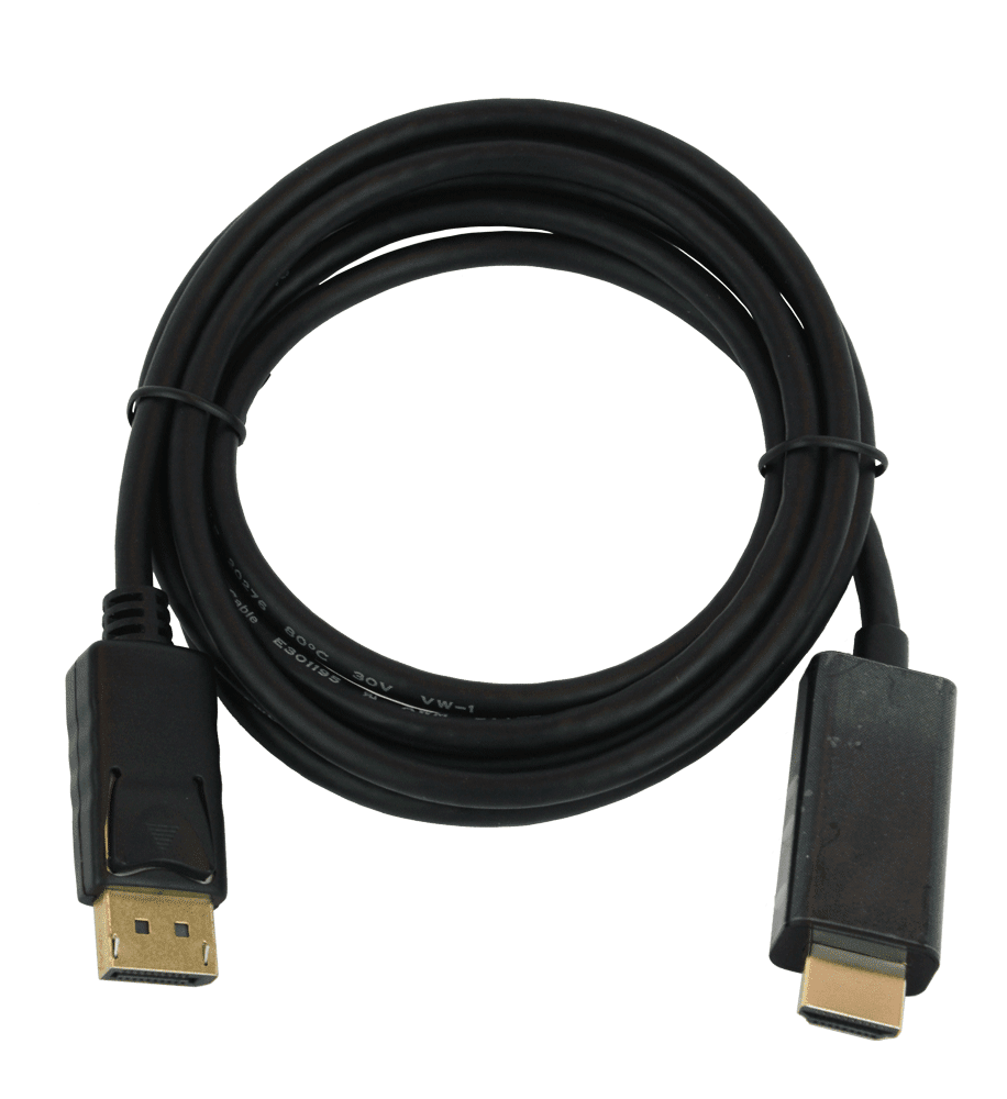 raritan-d4cbl-dp-hdmi-36 كابل ديسبلاي إلي اتش دي Original Display Port (DP) to HDMI Cable - الصورة 1