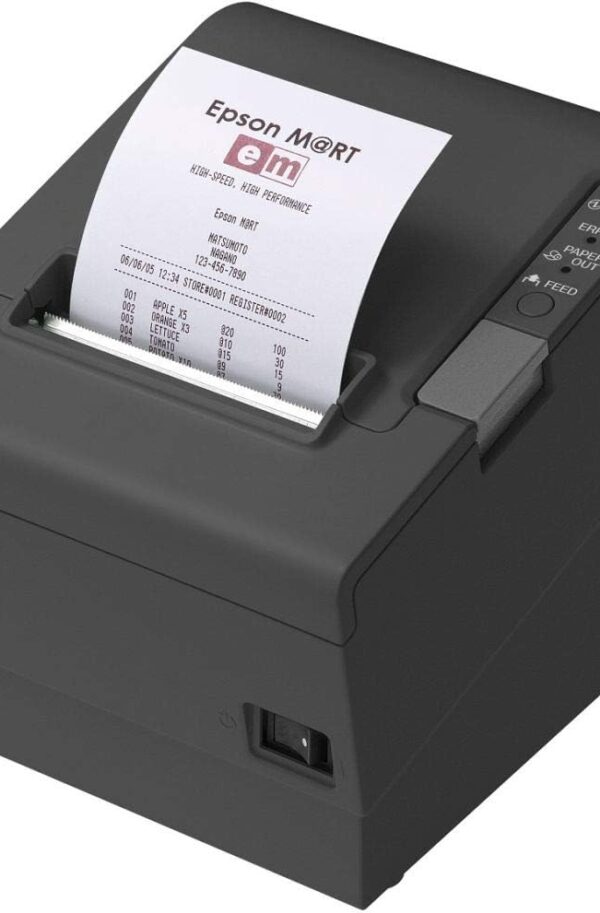 طابعة فواتير حرارية Epson TM-T88IV – سرعة عالية واعتمادية احترافية لأنظمة الكاشير POS