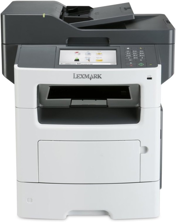 Lexmark MX611DHE - متعدد الوظائف بالأبيض والأسود (فاكس/ناسخة / طابعة / ماسح ضوئي)